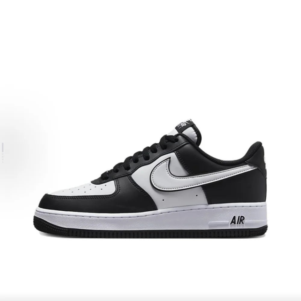 Nike Supreme Air Force 1 “Box Label” Comfortable Low-Top Sneakers Unisex White CU9225-100