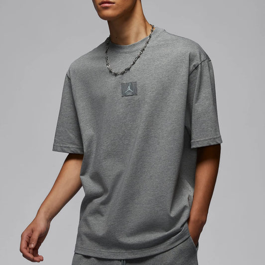 Nike Official Genuine JORDAN Men's Loose Round Neck Sports Training Short Sleeve T-Shirt FZ1913-091