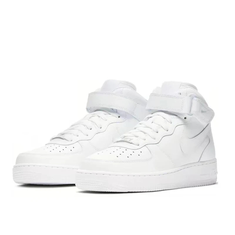 Nike Air Force 1 07 Classic Minimalist Fashion Versatile Everyday Casual Durable Mid-Top Sneakers DD9625-100