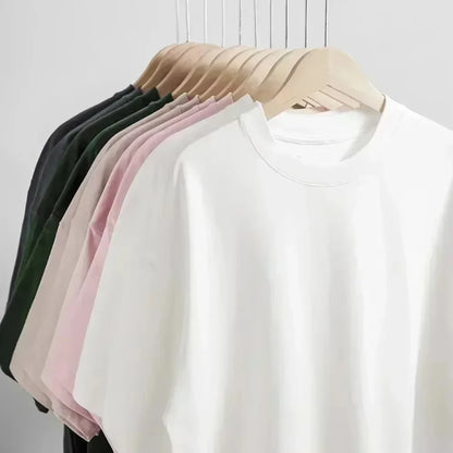 SAINT VANITY Ins The Same Style, Letter Printing Casual Short-sleeved T-shirt for Men and Women Breathable Oversized T Shirt
