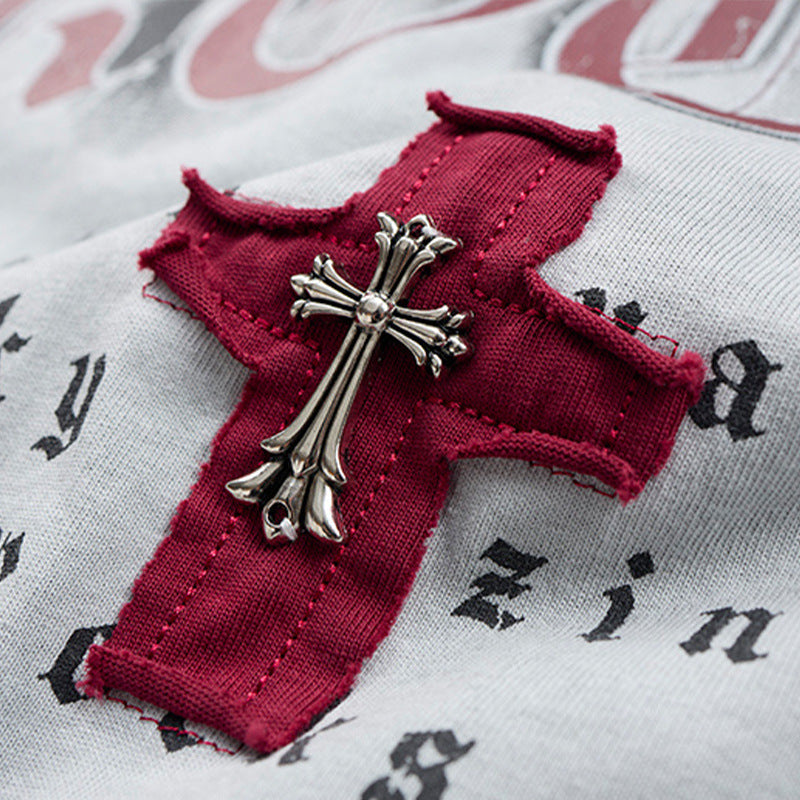 Make old short sleeved t-shirts