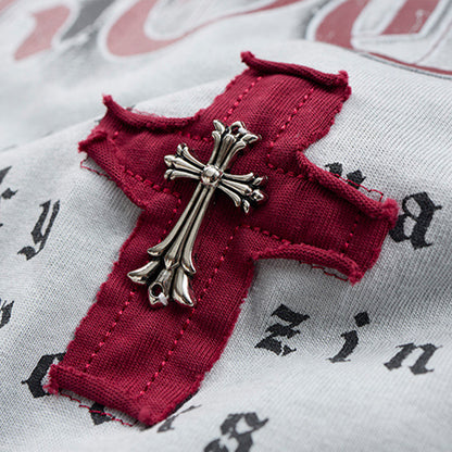 Make old short sleeved t-shirts