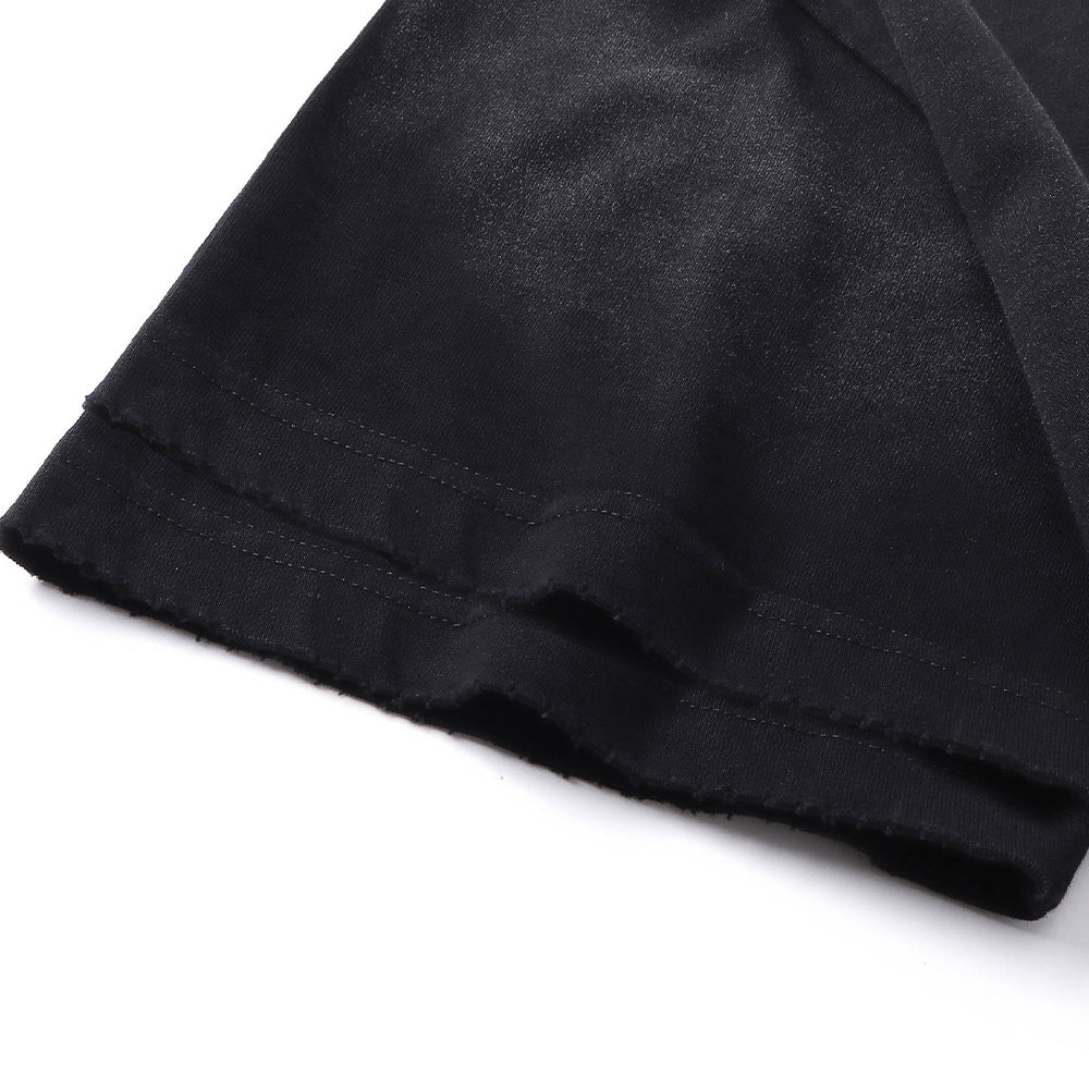 Make old dirty short sleeved t-shirts