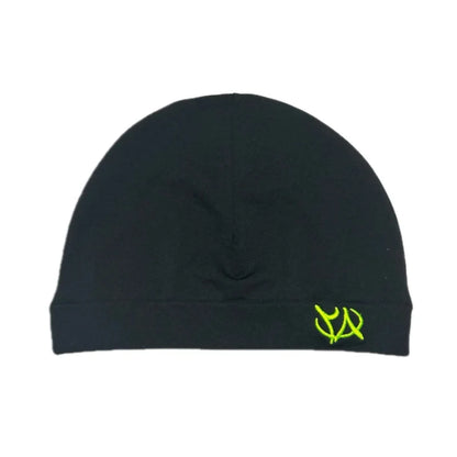 Trendy Embroidered Letter Beanie Skull Cap Thin Knit Hat Unisex Lightweight Soft Fashion Streetwear Y2K Hip Hop Punk Rock Cozy