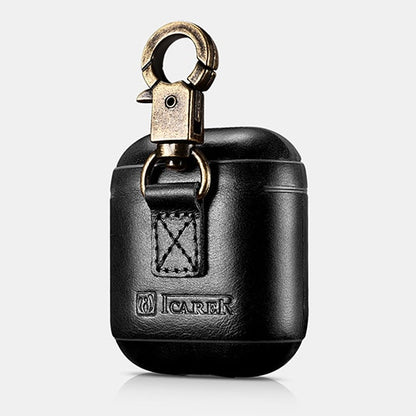 Leather Case For Apple Airpods Airpod Earphone Accessories Dust-proof Retro Protective Cover Bluetooth Headphone Case Waterproof