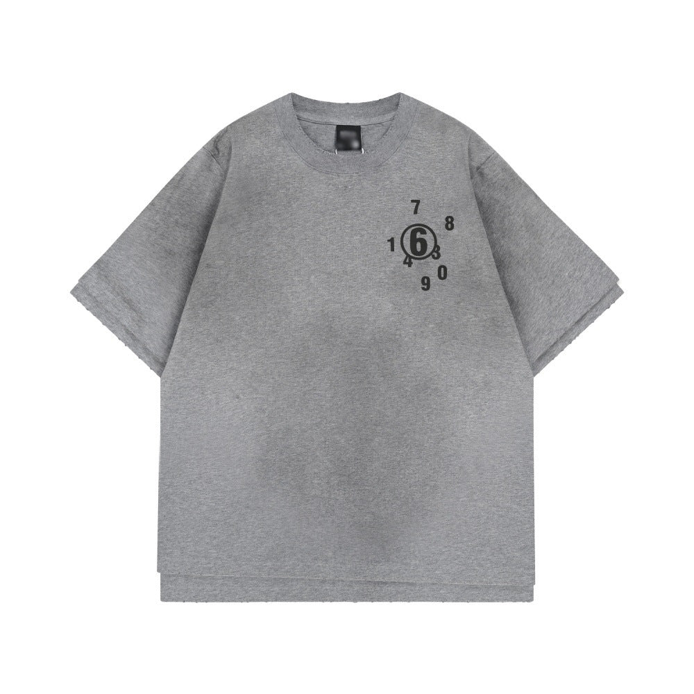 Make old dirty short sleeved t-shirts