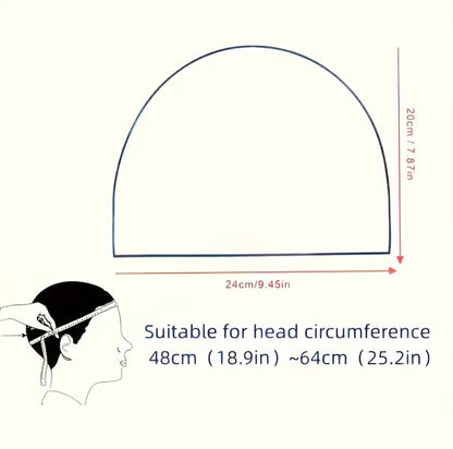 Cross Embroidered Skull Cap Thin Beanie Soft Breathable Stretch Hat for Men Women Casual Streetwear Travel Outdoor All Season