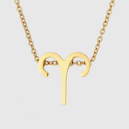 Zodiac Sign Splendour Necklace - Gold/Silver