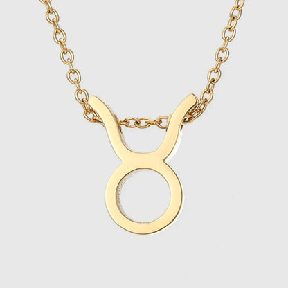 Zodiac Sign Splendour Necklace - Gold/Silver