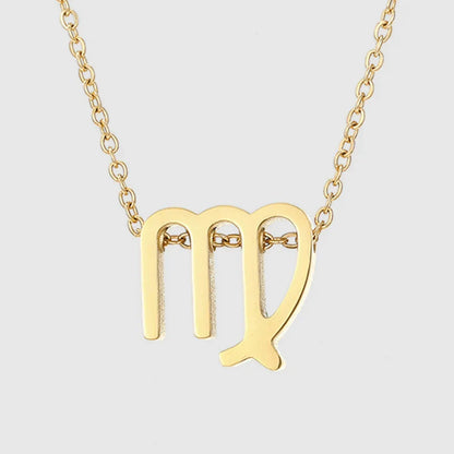 Zodiac Sign Splendour Necklace - Gold/Silver