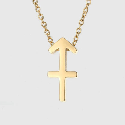 Zodiac Sign Splendour Necklace - Gold/Silver