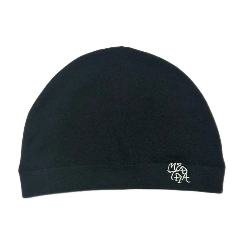 Minimalist Embroidered Letter Beanie Thin Knit Skull Cap Unisex Soft Lightweight Hat Streetwear Y2K Hip Hop Punk Rock Cozy