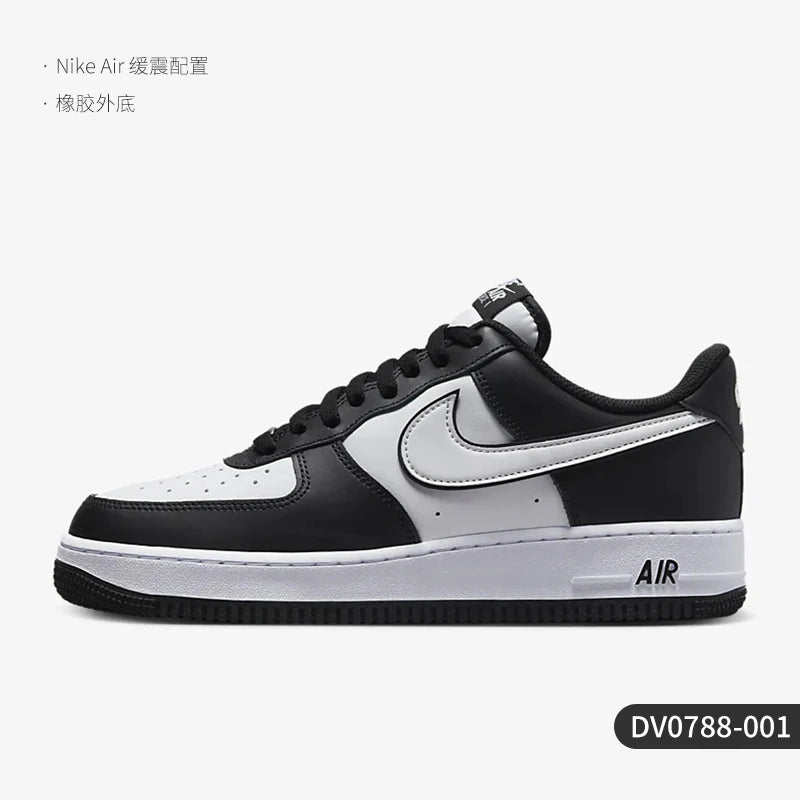 Nike official genuine AIR FORCE 1 '07 men's low cut retro board shoes DV0788-001